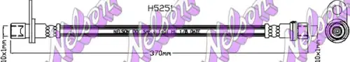 Тормозной шланг H5251 NELSON