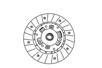 Диск сцепления WXQP 361329