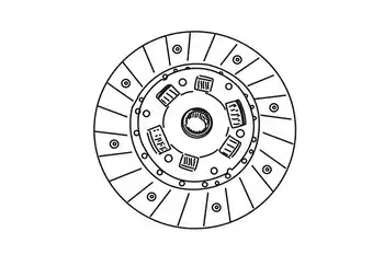 Диск сцепления WXQP 361391
