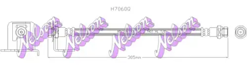 Тормозной шланг H7060Q NELSON