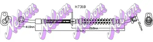 Тормозной шланг H7318 NELSON