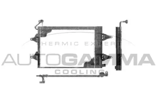 Конденсатор, кондиционер 102783 AUTOGAMMA
