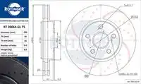 Тормозной диск ROTINGER RT 20064-GL T5