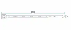 70503 07-0503_хомут-стяжка кабе REXANT