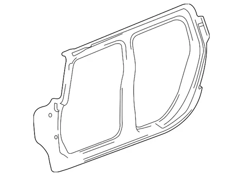 FRAME,S/D OPG(INCLS 7) 88980676 HUMMER