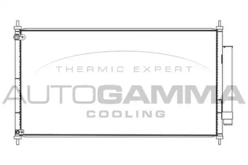 Конденсатор, кондиционер 107876 AUTOGAMMA
