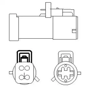 Датчик кислорода FORD 466016355169 MAGNETI MARELLI