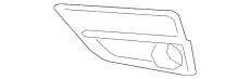 НАКЛАДКА КУЗОВА 71102THRA10 HONDA