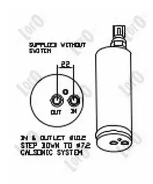 Осушитель кондиционера ABAKUS 035-021-0003