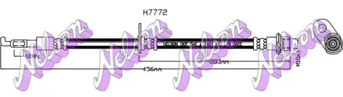 Тормозной шланг H7772 NELSON