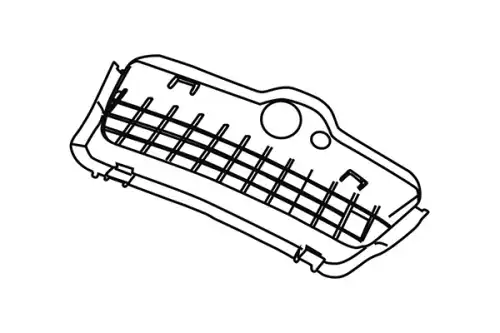 Решетка бампера WXQP 371219