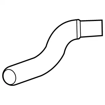 HOSE,RAD OTLT 23486368 BUICK