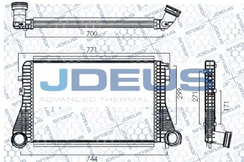 Интеркулер J. DEUS M-830053A