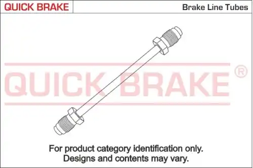 Трубопровод тормозного привода CU-1400A-A QUICK BRAKE