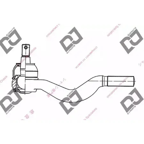Рулевой наконечник DJ PARTS DE1045