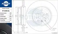 Тормозной диск ROTINGER RT 20395-GL