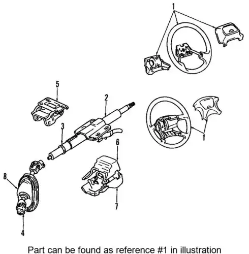 Рулевое колесо MITSUBISHI MB948622