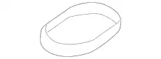 Уплотнитель 9A211021800 PORSCHE