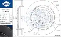 Тормозной диск ROTINGER RT 1664-GL