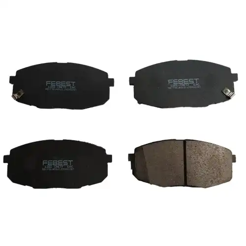 Тормозные колодки дисковые FEBEST 1201CRETF