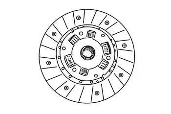 Диск сцепления WXQP 361485