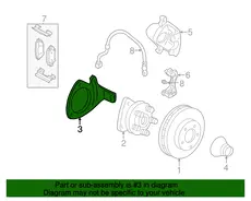SHIELD,FRT BRK(ACDelco #25862794) PONTIAC