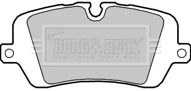 Тормозные колодки дисковые BORG&BECK BBP2415