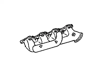 MANIFOLD, EXHAUST-LH 12551444 CHEVROLET