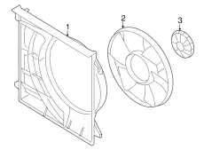 Shroud - radiator lower 253522J200 KIA