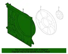 Shroud - radiator lower 253522J200 KIA
