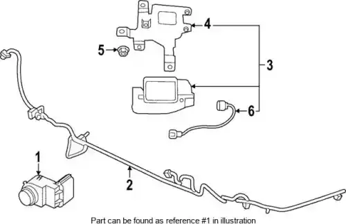 99310M61014SS ULTRASONIC SENSOR AS MOBIS
