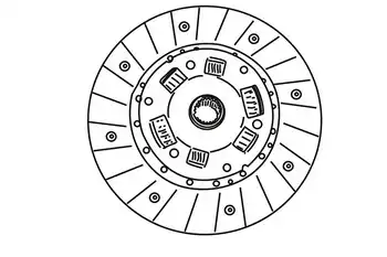Диск сцепления WXQP 361481
