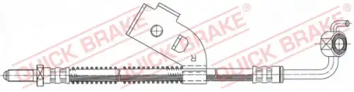 Тормозной шланг 70.902 QUICK BRAKE
