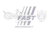 Пружина ходовой части FT12282K FAST