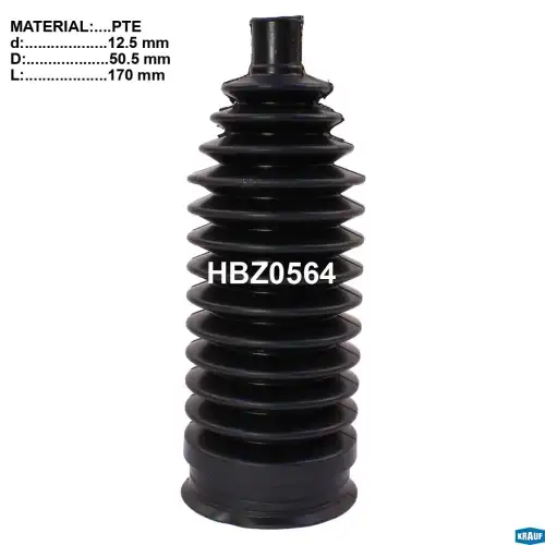 Пыльник рулевой рейки HBZ0564 KRAUF