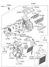 Радиатор печки KIA 971382F005