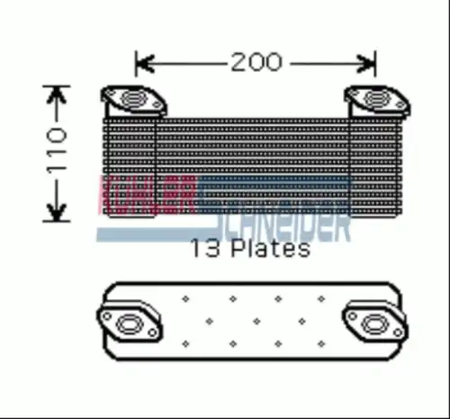 Масляный радиатор KUHLER SCHNEIDER 0465401