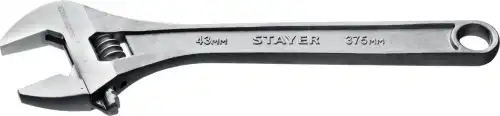 Ключ разводной MAX-Force, 375 / 43 мм, STAYER 2725-37