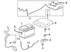 CABLE,BAT NEG CBL EXTN(ACDelco #84034524) GMC
