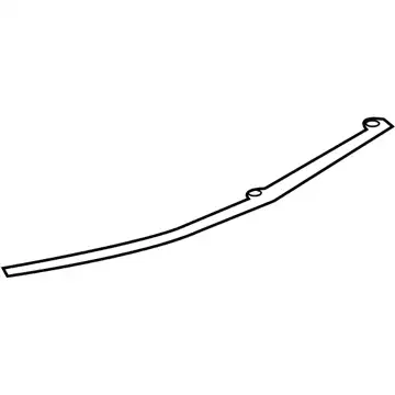 Plate - rear door lower roller, lh 83901A9000 KIA