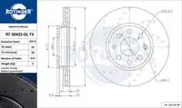 Тормозной диск ROTINGER RT 20425-GL T3