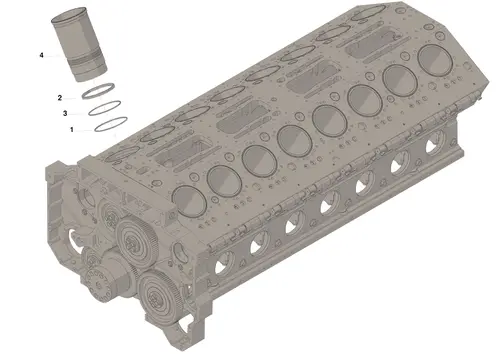 Cylinder Liner 4089143 CUMMINS