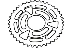 Комплект цели привода распредвала 210697 WXQP