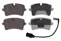 Тормозные колодки дисковые QUARO QP5296
