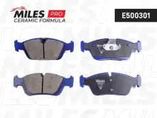 Тормозные колодки дисковые передняя ось MILES E500301