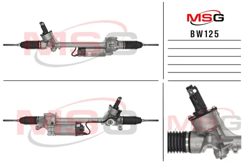 Рулевая рейка MSG BW125