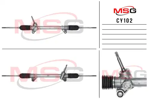 Рулевая рейка MSG CY102