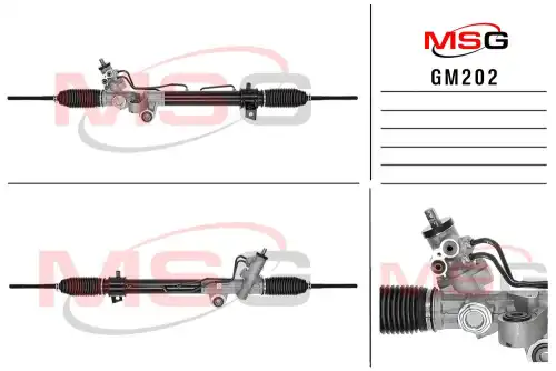 Рулевая рейка MSG GM202