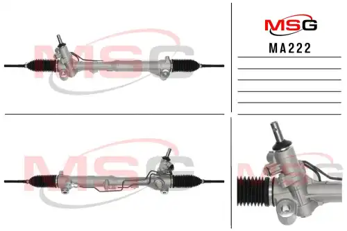 Рулевая рейка MSG MA222