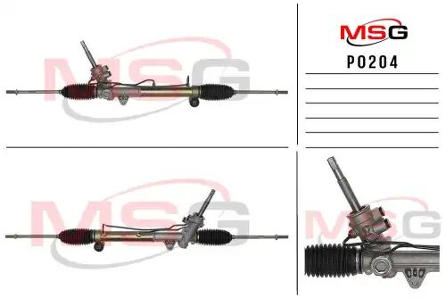 Рулевая рейка MSG PO204